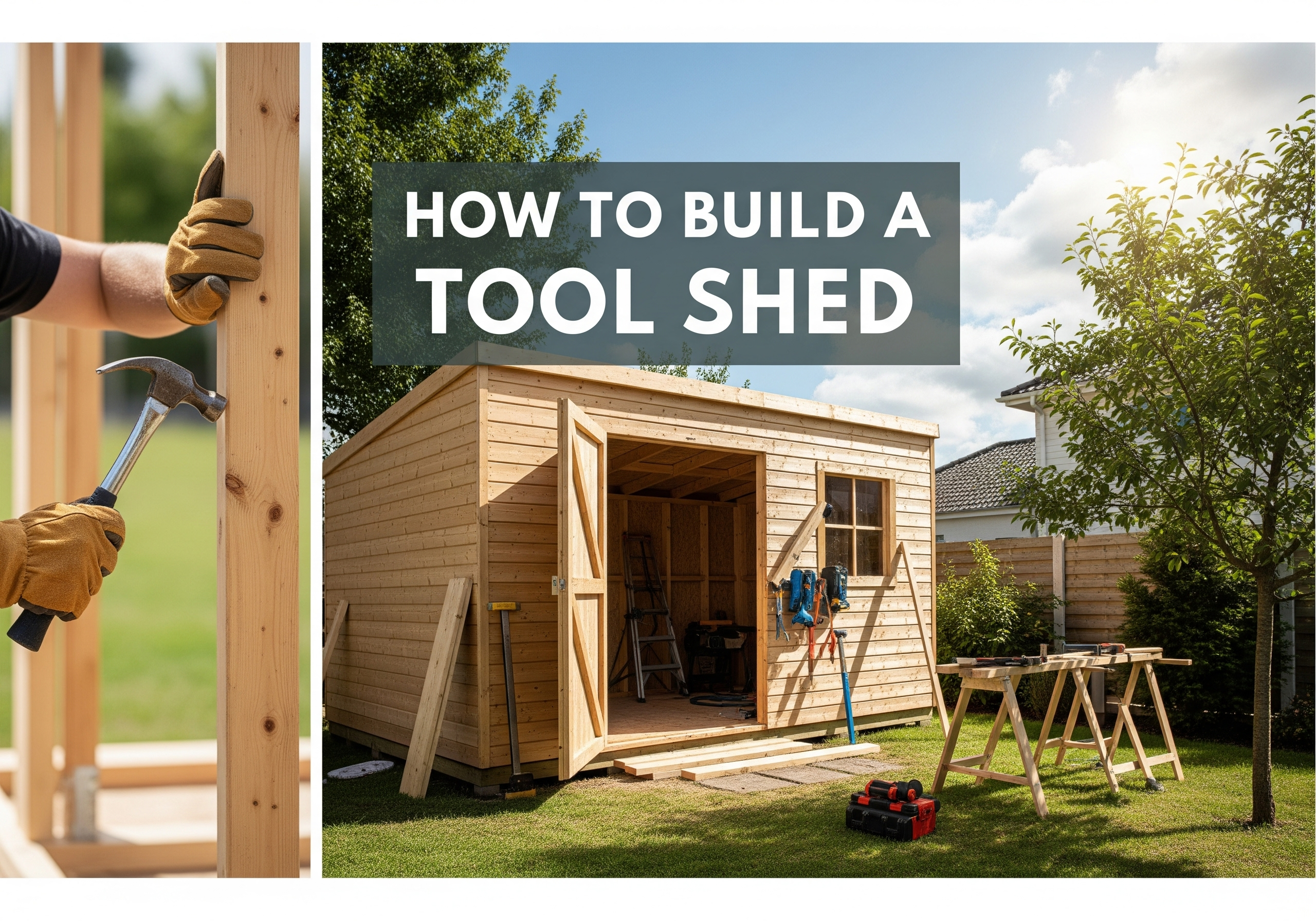 How to Build a Tool Shed: Step-by-Step Guide