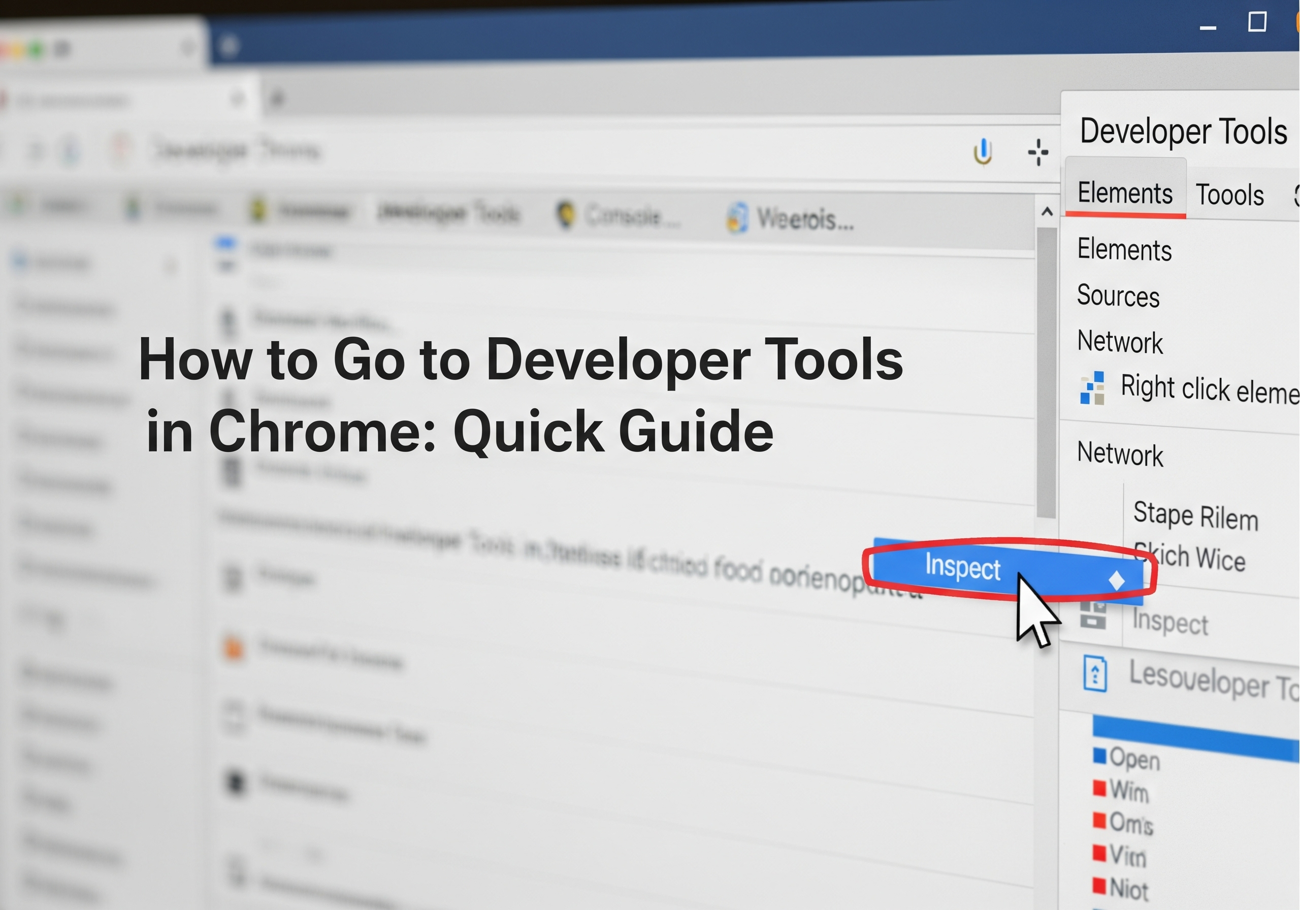 How to Go to Developer Tools in Chrome: Quick Guide