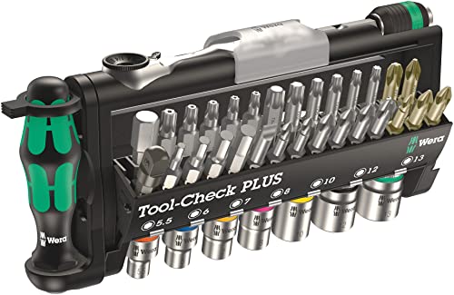 Best Check Plus Bit Ratchet Set With Sockets - Metric