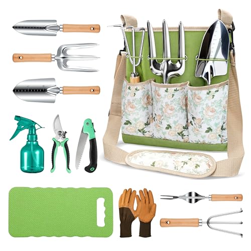 Best Garden Tool Set With Kneeling Pad for Comfortable Gardening Tasks