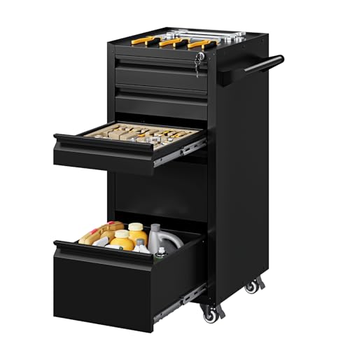 Best Hyper Tough 5 Drawer Rolling Tool Cabinet for Ultimate Garage Organization