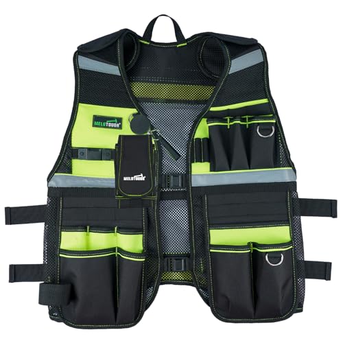 Best Safety Tool Vest for Electricians, Carpenters, and Construction Pros