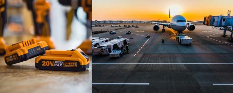 Can I Take Battery Power Tools on a Plane