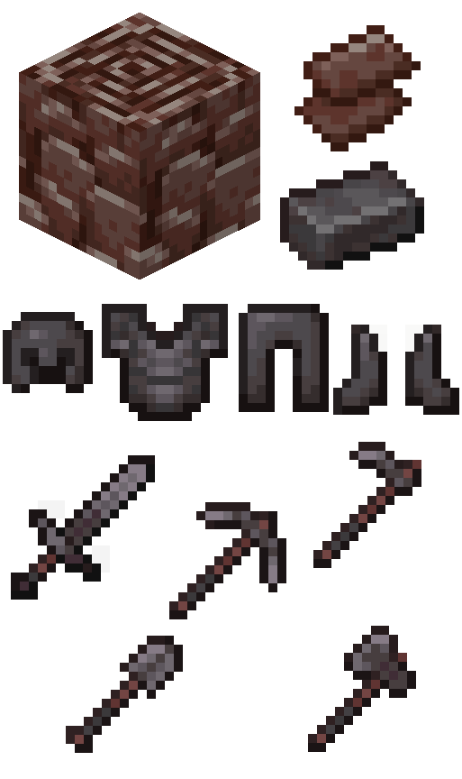 How Much Netherite for Full Armor And Tools