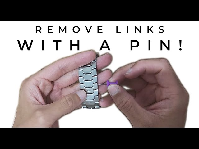 How to Adjust Metal Watch Band Without Tool