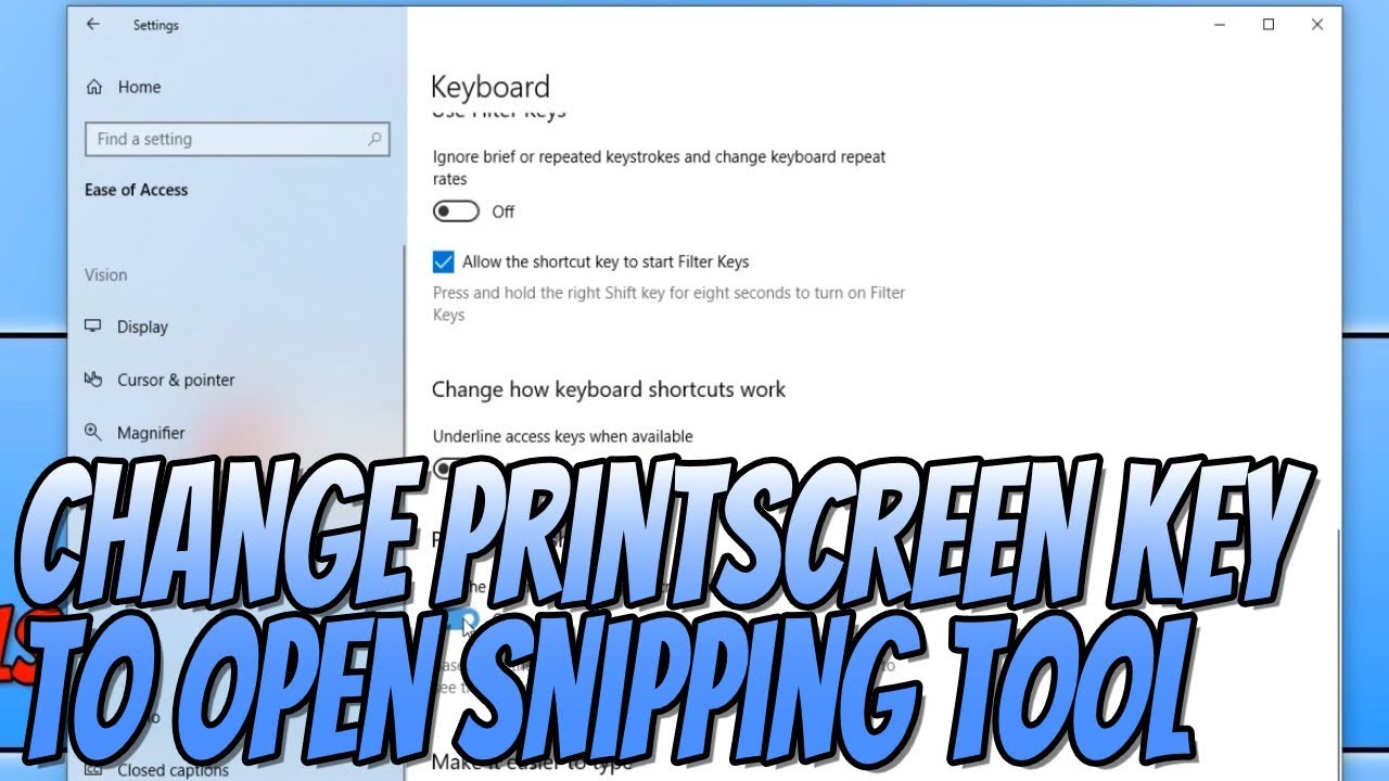 How to Change the Snipping Tool Shortcut: Quick Guide