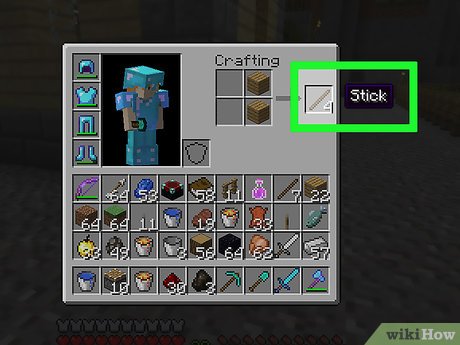 How to Craft Tools in Minecraft Pc