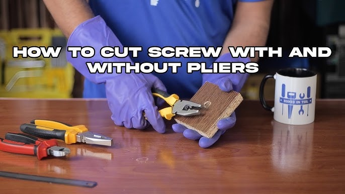 How to Cut a Screw Without Tools