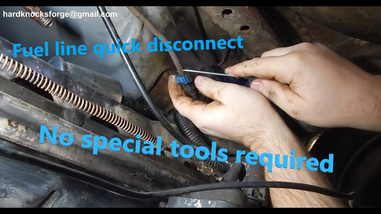 How to Disconnect Fuel Line Without Tool: Quick Guide