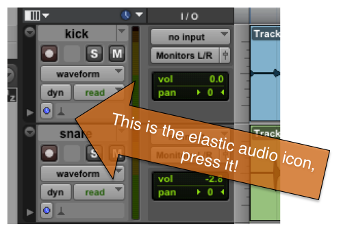 How to Elastic Audio Pro Tools