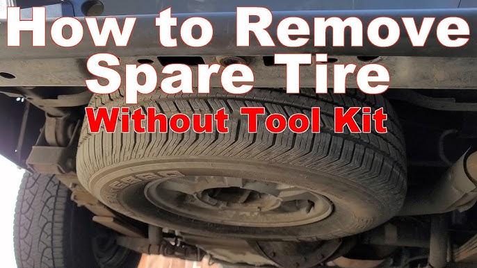 How to Get Spare Tire down Without Tool