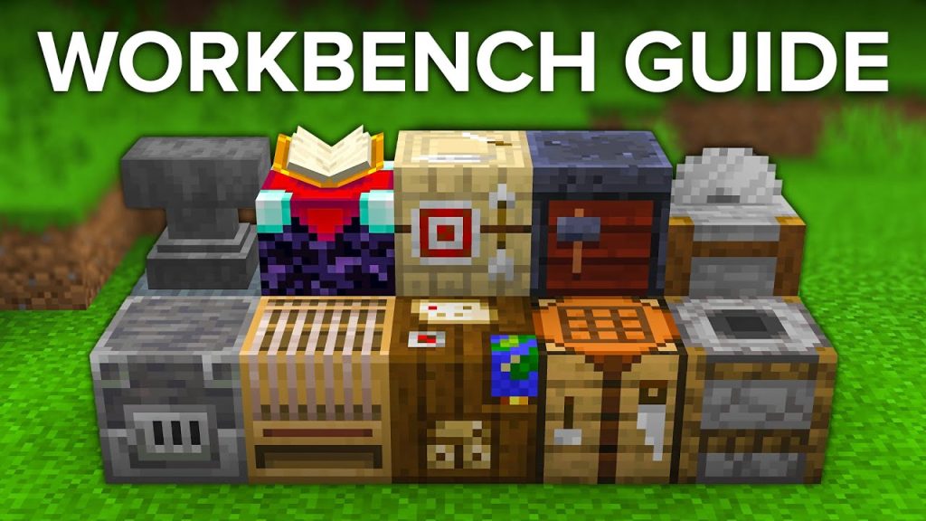 How to Make a Tool Bench in Minecraft