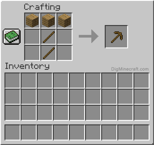 How to Make Wood Tools in Minecraft