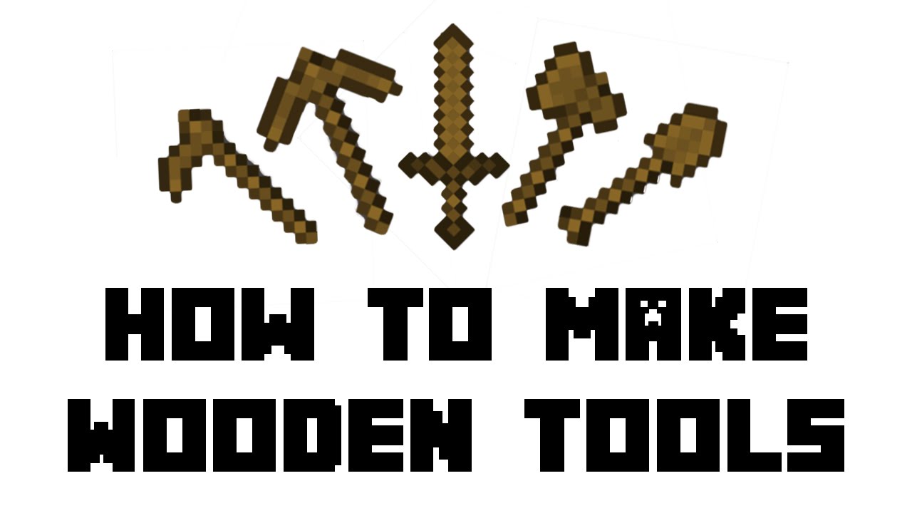 How to Make Wooden Tools in Minecraft: Crafting Guide