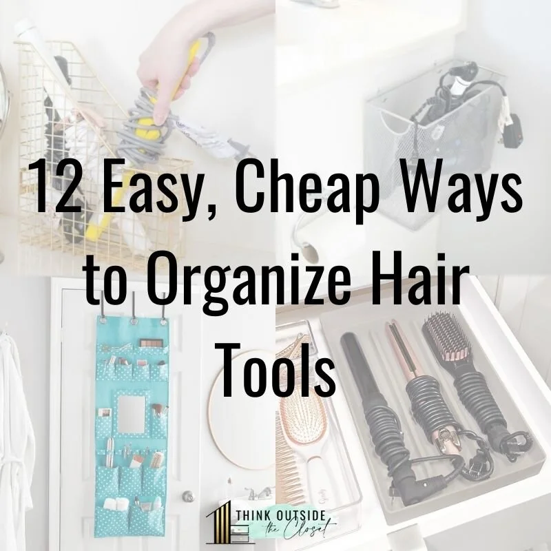 How to Organize Hair Tools