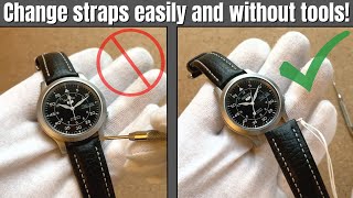 How to Remove a Watch Strap Without Tool: DIY Guide