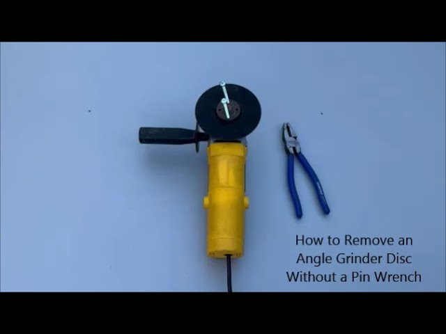 How to Remove Grinder Blade Without Tool