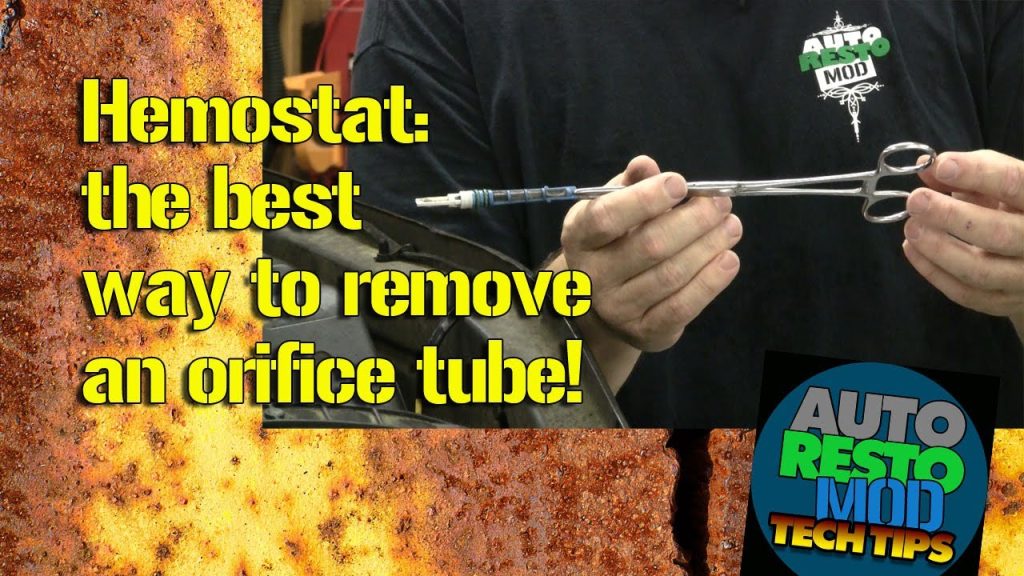 How to Remove Orifice Tube Without Tool