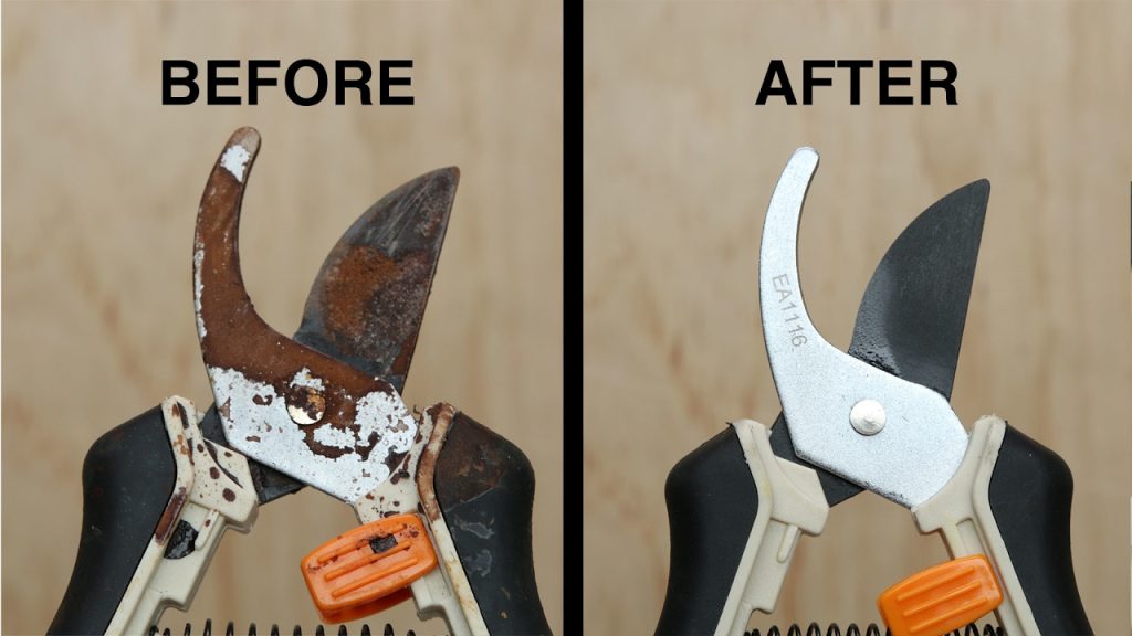 How to Restore Rusty Tools