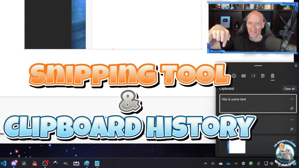 How to See Snipping Tool History