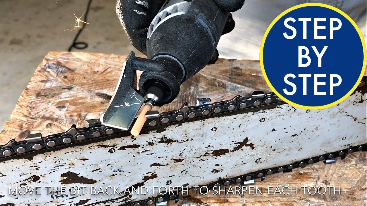 How to Sharpen a Chainsaw With a Dremel Tool: Expert Tips