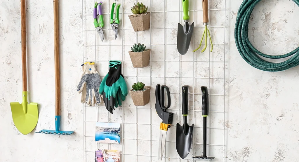 How to Store Garden Tools Outside