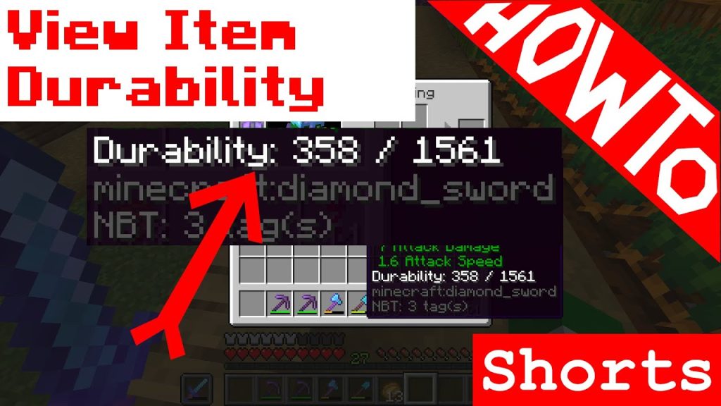 How to Turn on Tool Durability in Minecraft