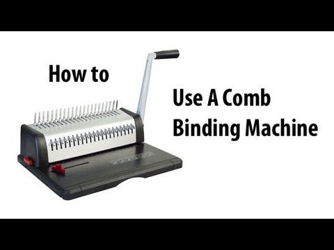 How to Use a Binding Tool
