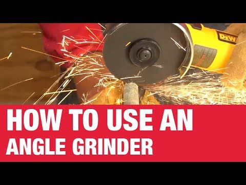 How to Use a Grinder Tool