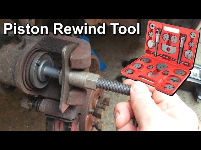 How to Use Caliper Piston Tool