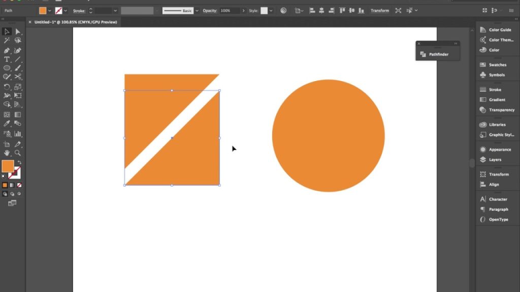 How to Use Scissor Tool Illustrator
