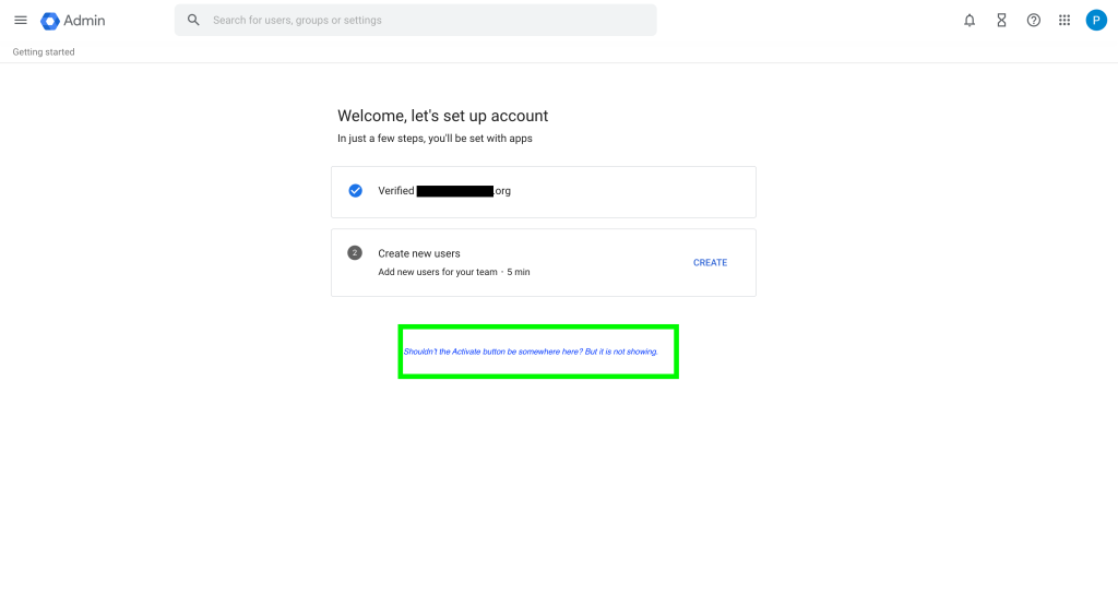 What Does the Google Workspace Setup Tool Look Like