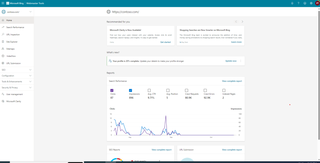 What is Bing Webmaster Tools