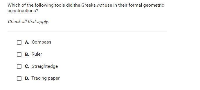 What Tools Did the Greeks Use in Geometric Constructions: Ancient Secrets