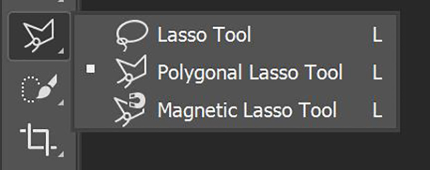 Where is Lasso Tool in Photoshop