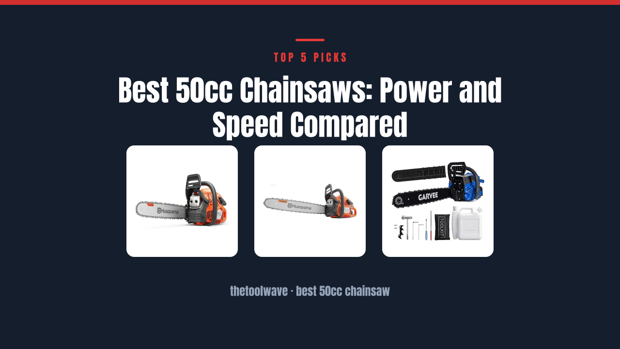 Best 50cc Chainsaws: Power and Speed Compared