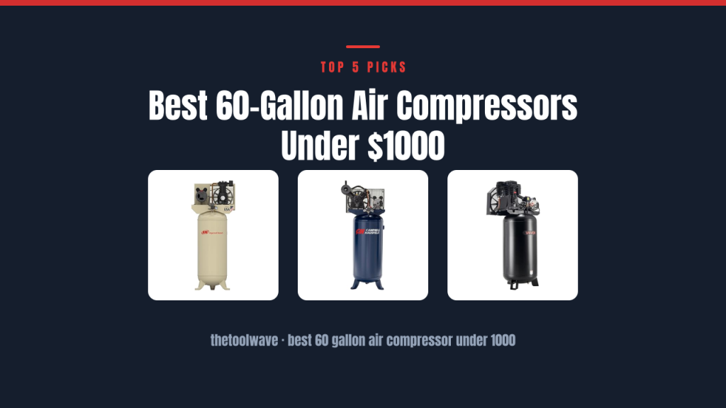 Best 60-Gallon Air Compressors Under $1000