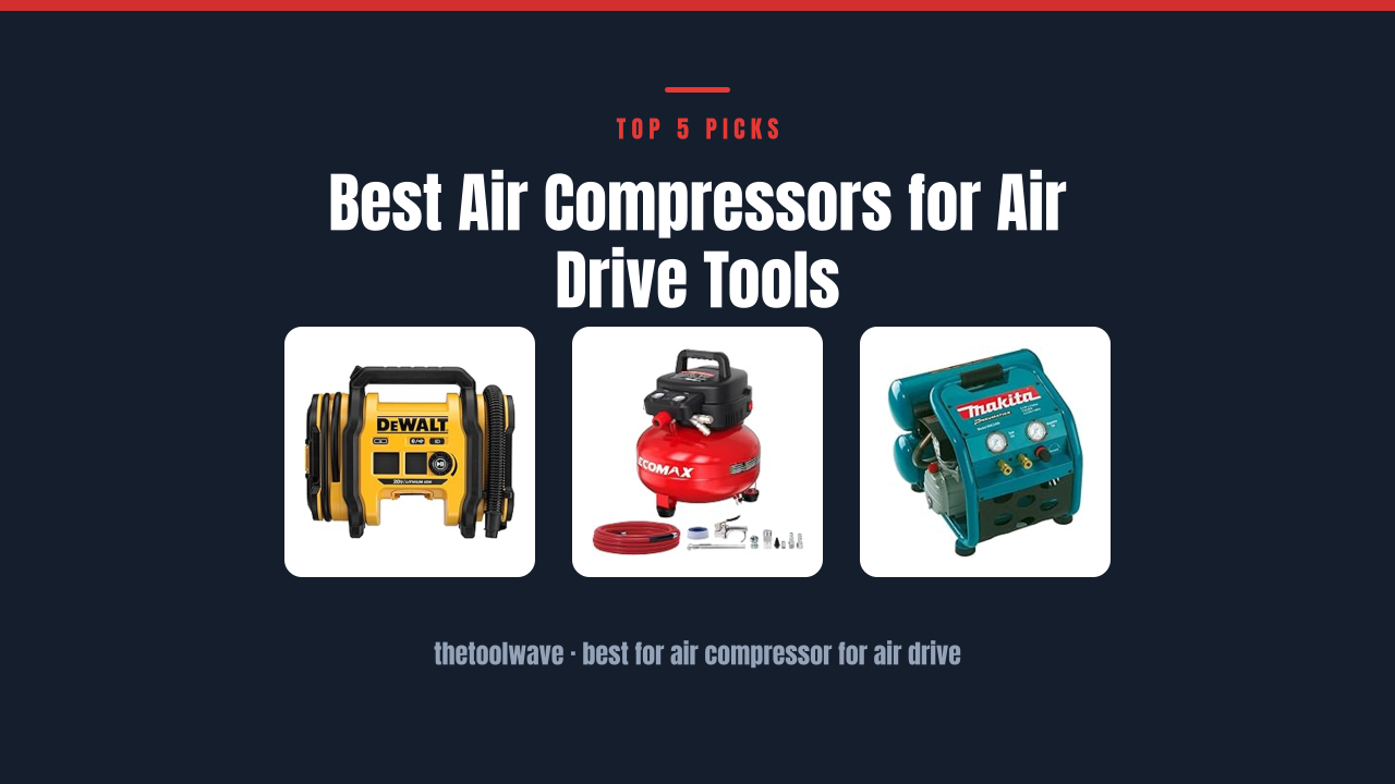 Best Air Compressors for Air Drive Tools