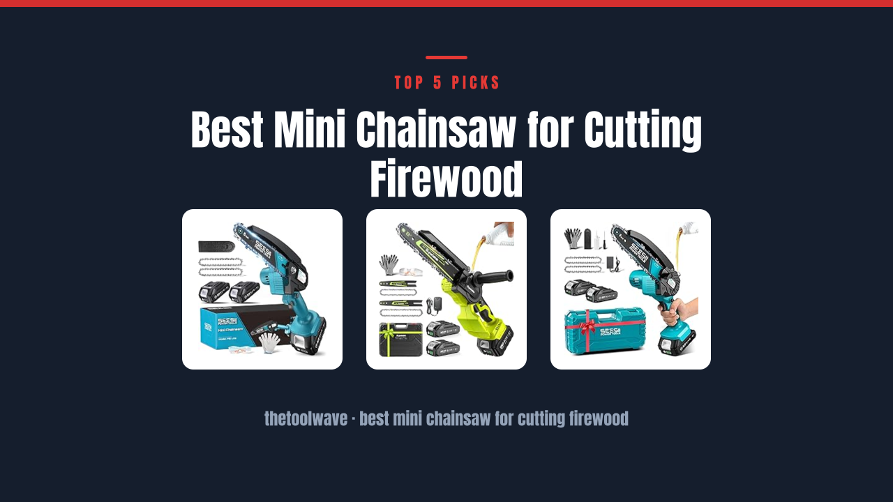 Best Mini Chainsaw for Cutting Firewood