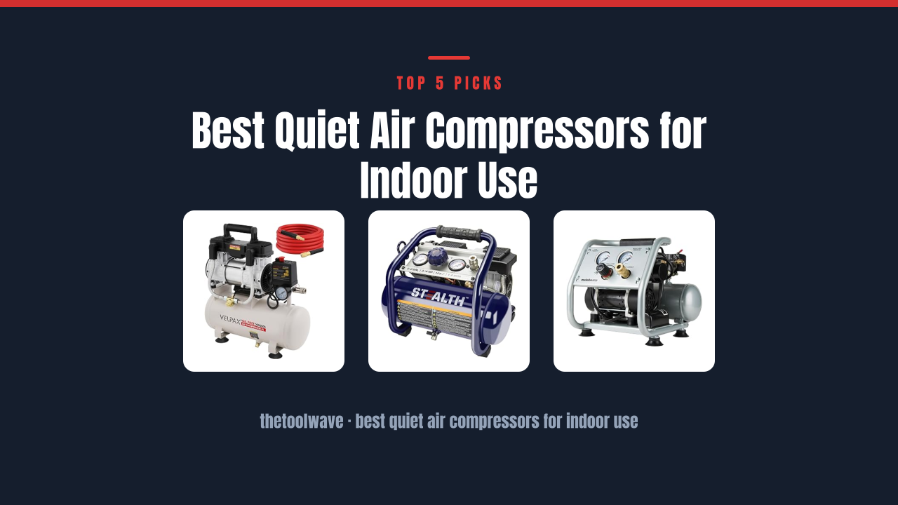 Best Quiet Air Compressors for Indoor Use