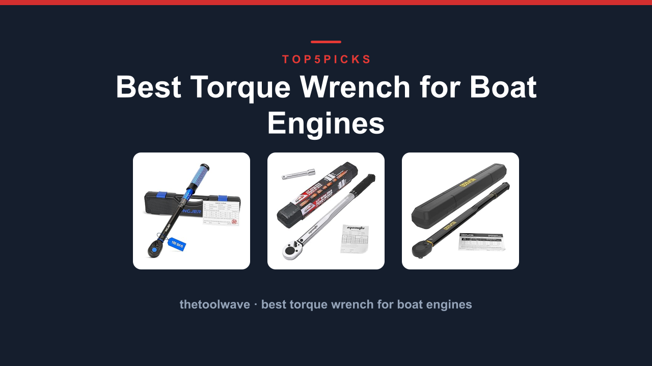 Best Torque Wrench for Boat Engines