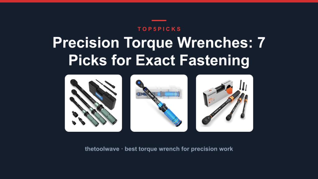 Precision Torque Wrenches: 7 Picks for Exact Fastening