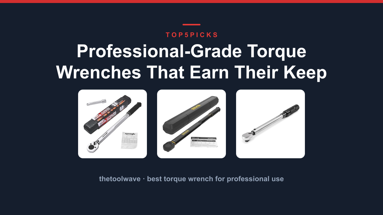 Professional-Grade Torque Wrenches That Earn Their Keep