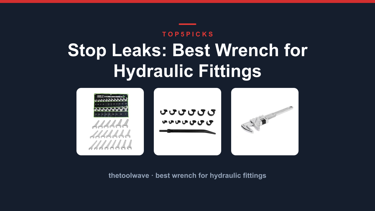 Stop Leaks: Best Wrench for Hydraulic Fittings