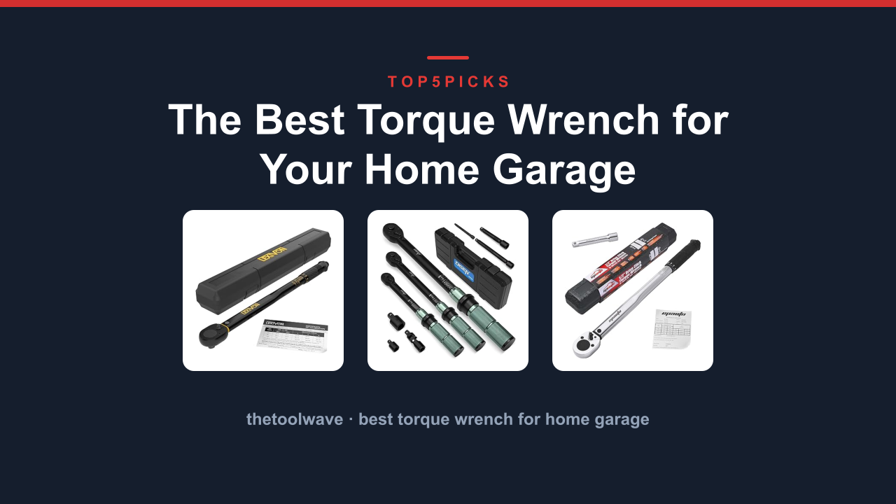 The Best Torque Wrench for Your Home Garage