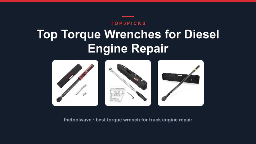 Top Torque Wrenches for Diesel Engine Repair