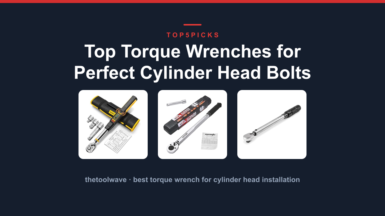 Top Torque Wrenches for Perfect Cylinder Head Bolts